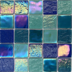 Gạch Mosaic Ánh kim sa MAKS025